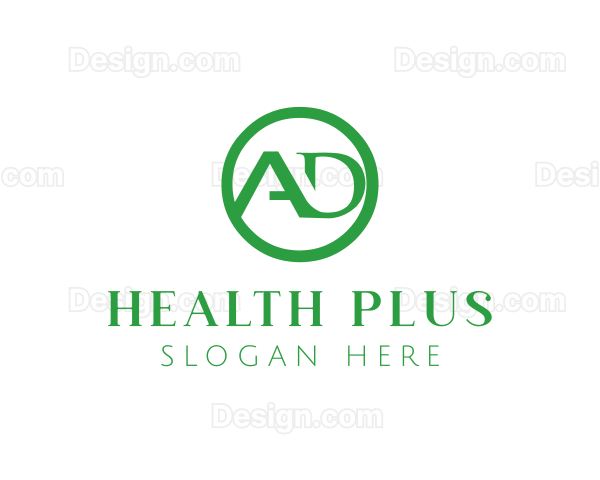 Professional Monogram Letter AD Logo