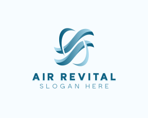 Airflow Ventilation Cooling logo design