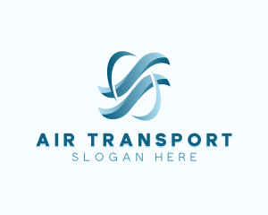 Airflow Ventilation Cooling logo design