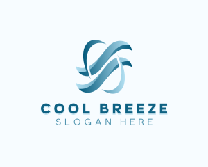 Airflow Ventilation Cooling logo design