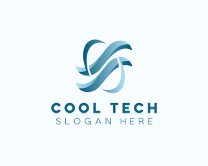 Airflow Ventilation Cooling logo design