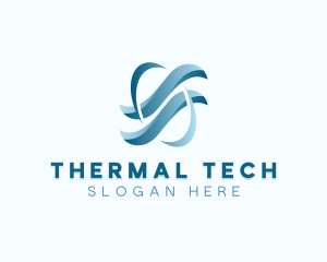 Airflow Ventilation Cooling logo design