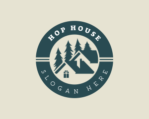 Forest House Residence  logo design