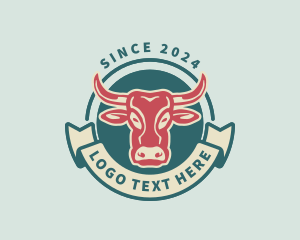 Cow Meat Steak  logo