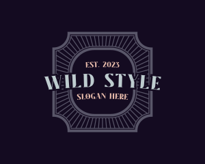 Bistro Style Badge logo design