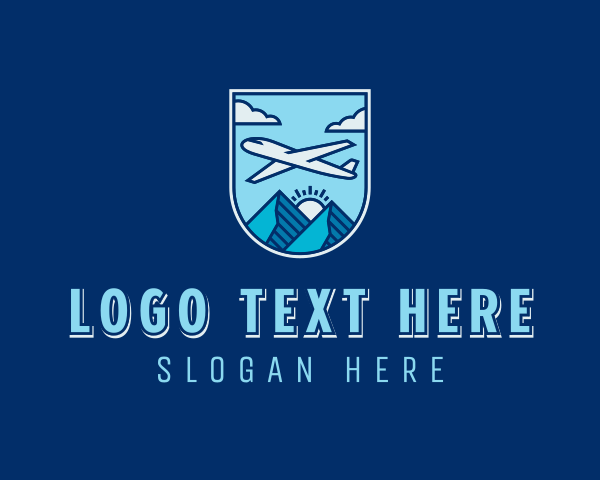 Airplane Flight Travel logo