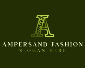 Elegant Fashion Letter A logo design