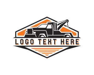 Vehicle Truck Towing logo