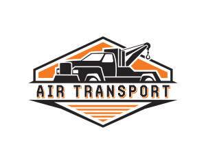 Vehicle Truck Towing logo design