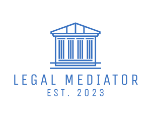 Greek Legal Law logo design