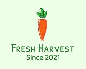 Carrot Vegetable Produce logo