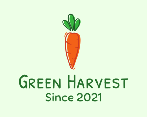 Carrot Vegetable Produce logo design