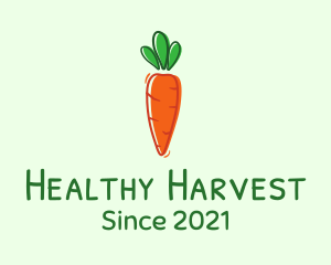 Carrot Vegetable Produce logo design