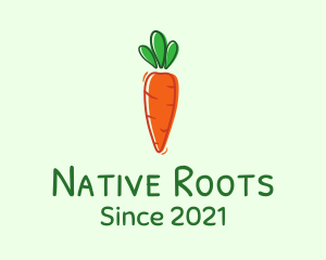 Carrot Vegetable Produce logo design