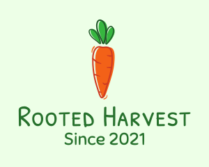 Carrot Vegetable Produce logo design