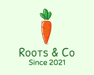 Carrot Vegetable Produce logo design