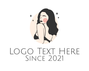 Sexy Underwear Model  logo design