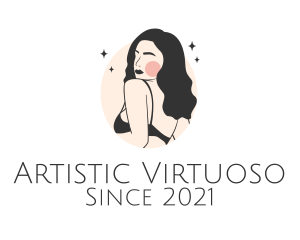 Sexy Underwear Model  logo design