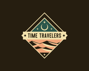 Travel Desert Dune logo design