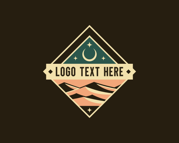 Desert logo example 4