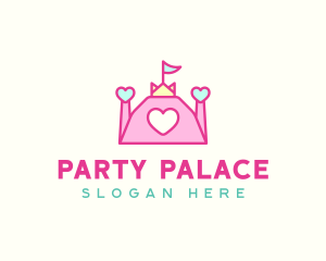 Princess Castle Play Tent logo design