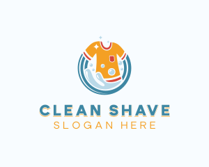 Laundry Clean Wash logo design