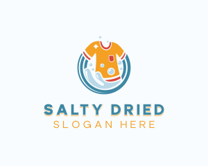 Laundry Clean Wash logo design