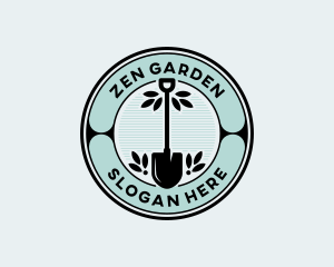 Shovel Garden Landscaping logo design