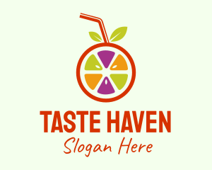 Tropical Juice Drink Flavor logo