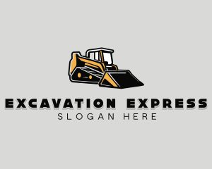 Industrial Excavation Excavator logo design