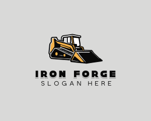 Industrial Excavation Excavator logo design