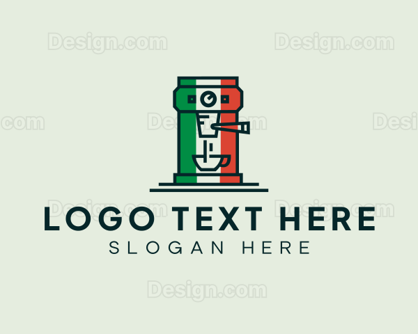 Italian Coffee Machine Logo