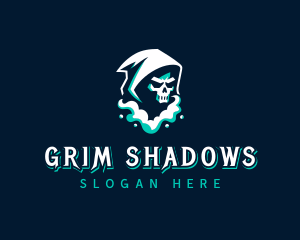 Grim Reaper Vape Smoke logo design