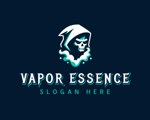 Grim Reaper Vape Smoke logo design