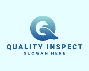 Bird Aviary Letter Q logo design