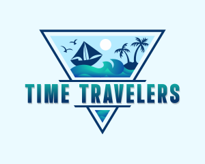 Ocean Boat Travel logo design