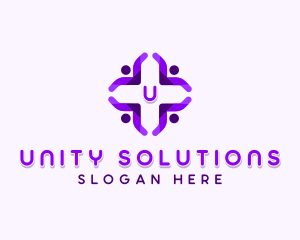 Unity Support Foundation logo design