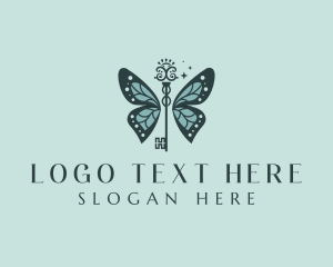 Luxury Butterfly Key logo