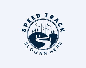 Wind Turbine Road Trip Logo
