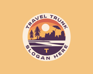 City Travel Agency Tour logo design