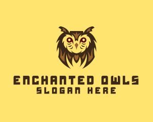 Wild Owl Bird logo