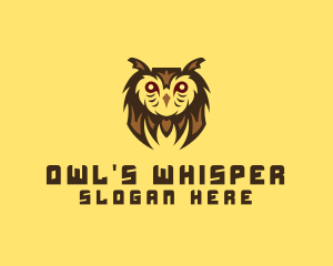 Wild Owl Bird logo