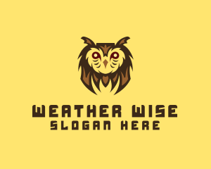 Wild Owl Bird logo design