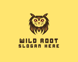 Wild Owl Bird logo design