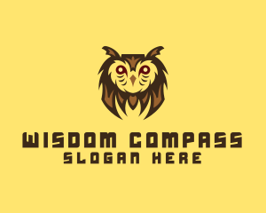 Wild Owl Bird logo