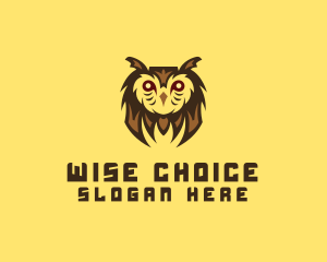 Wild Owl Bird logo design