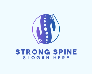 Spine Hand Therapist logo design