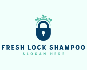 Nature Lock Security logo design