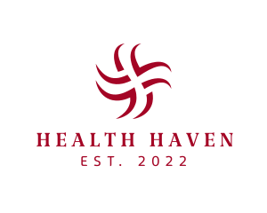 Health Cross Hospital logo design