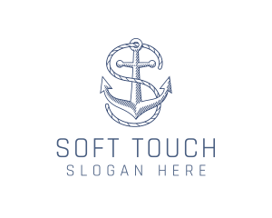 Marine Clothing Letter S logo design